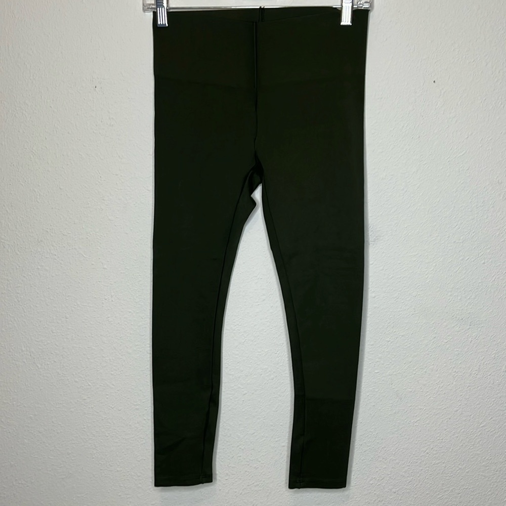 Loft size XSP dark olive green leggings
